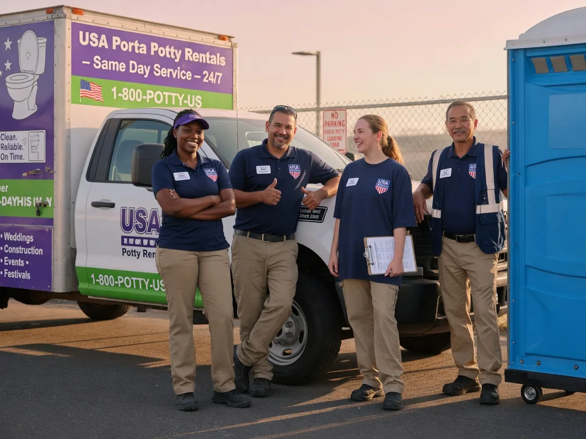 Porta Potty Rental company in Faxon, OK