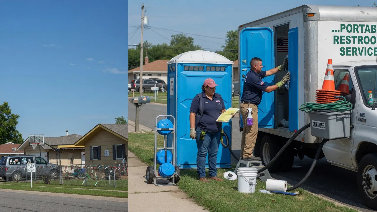Portable Toilet Rental in Faxon, OK near me